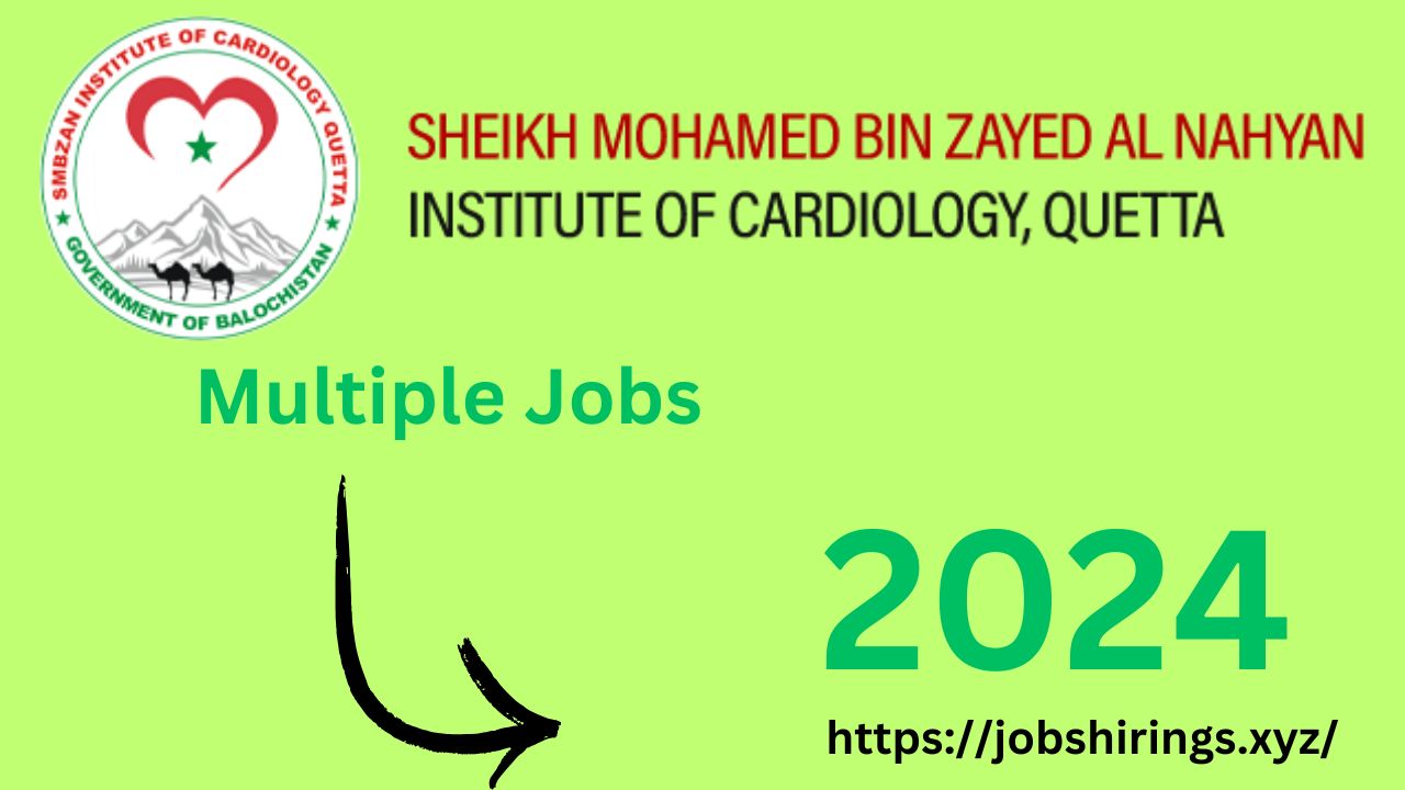 Latest Health Care Jobs 2024 | Sheikh Zayed Hospital Quetta